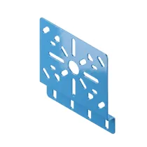 Пластина монтажная вертикальная окрашенная RAL