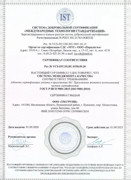 ISO 9001-2015 TM Group
