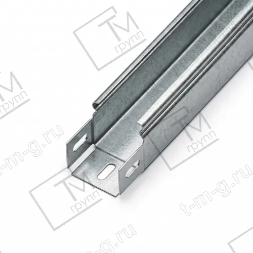 Лоток неперфорированны глухой оцинкованный 50х50