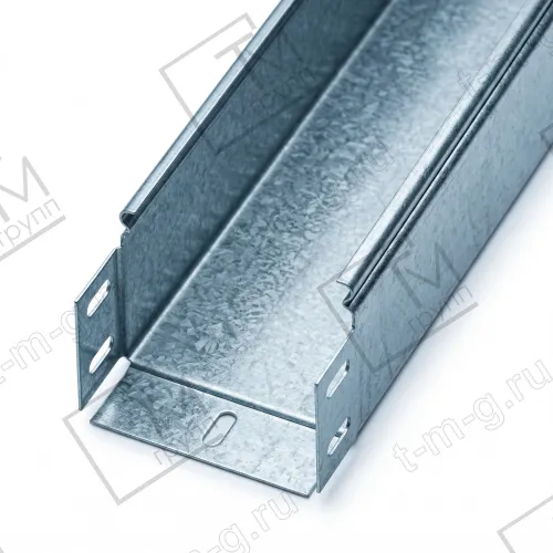 Лоток неперфорированны глухой оцинкованный 100х80