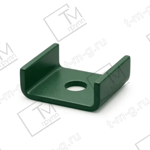 Опорная пластина для C-образных профилей 41х21-41х41 окрашенная RAL-6005