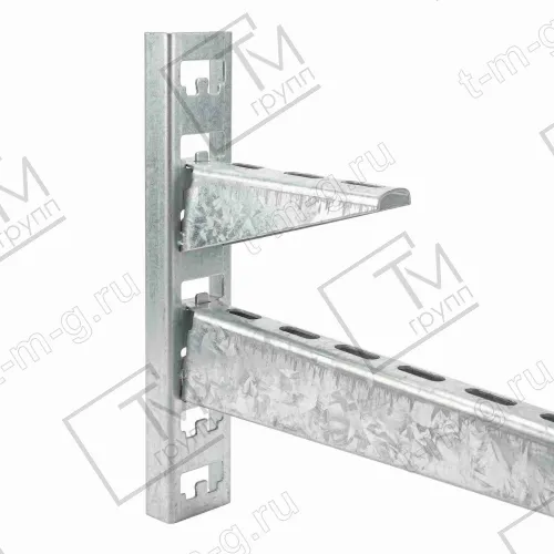 Полка кабельная в сборе со стойкой