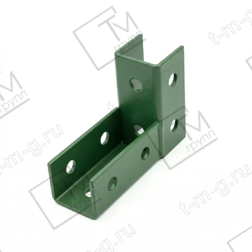 Соединитель C-образного профиля 41х41 под углом 90 градусов окрашенный
