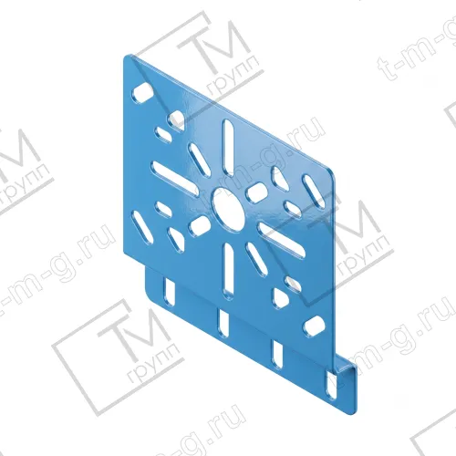 Пластина монтажная вертикальная окрашенная RAL