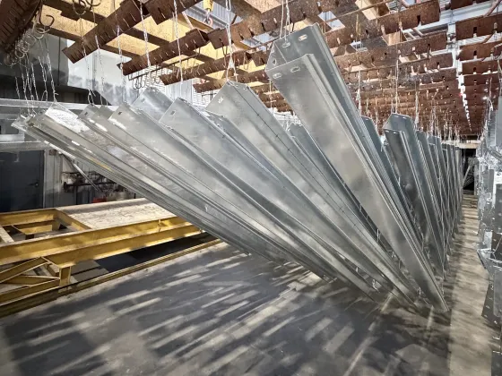 Горячее цинкование кабельных лотков ТМ ГРУПП